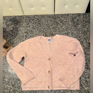 Old navy Girls light pink sweater
